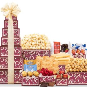 The Tower of Sweets by Wine Country Gift Baskets